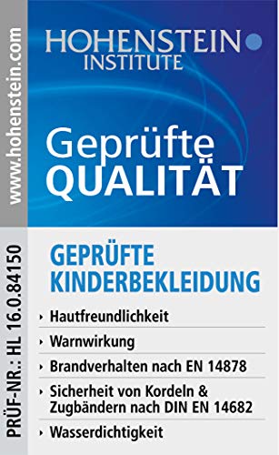 Ungefütterte Unisex Regenhose für Kinder, wind- und wasserdicht, Größe 116