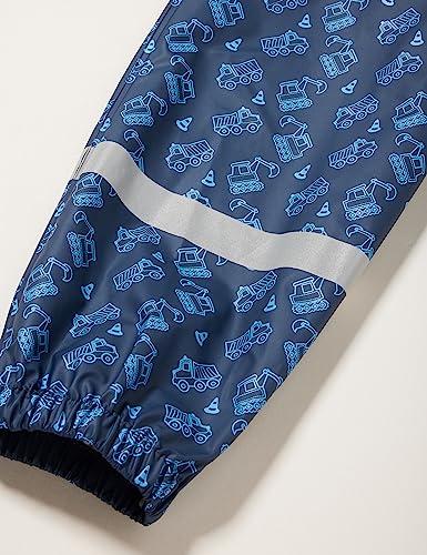 Ungefütterte Unisex Regenhose für Kinder, wind- und wasserdicht, Größe 116