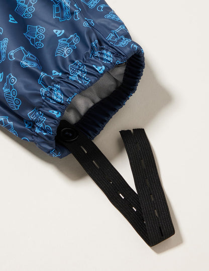 Ungefütterte Unisex Regenhose für Kinder, wind- und wasserdicht, Größe 116